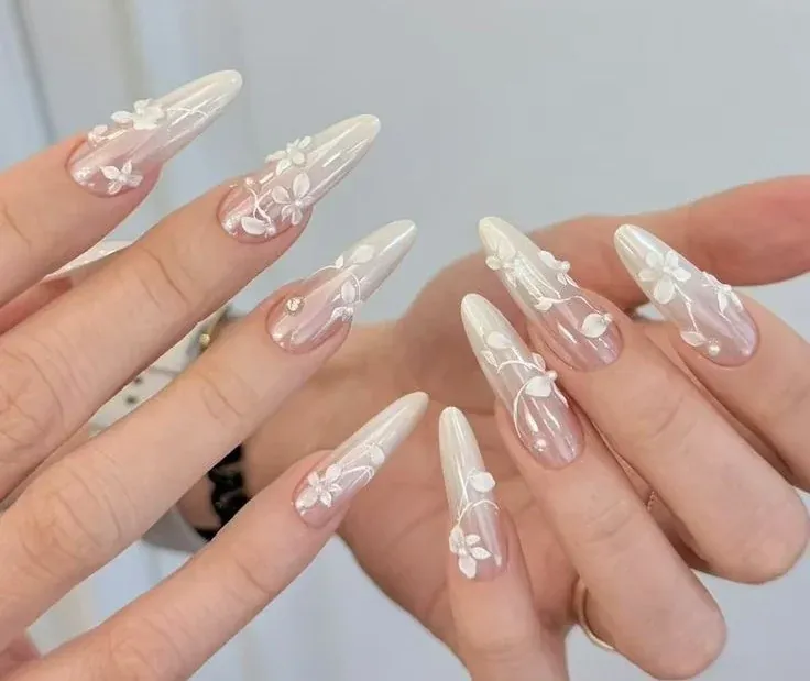 Tuyển tập 100+ nail cô dâu đẹp nhất · ảnh 2
