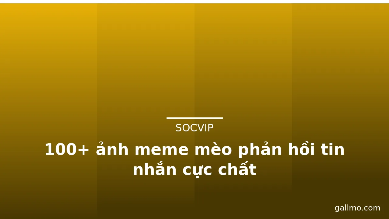 100+ ảnh meme mèo phản hồi tin nhắn cực chất