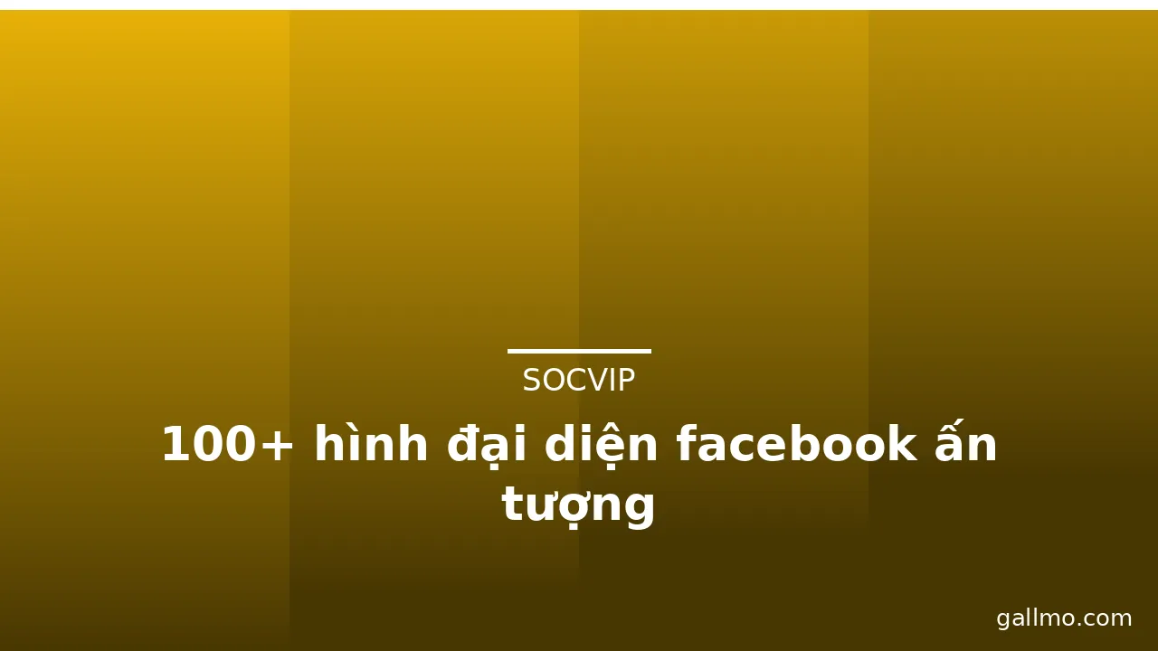 100+ hình đại diện facebook ấn tượng · ảnh 1