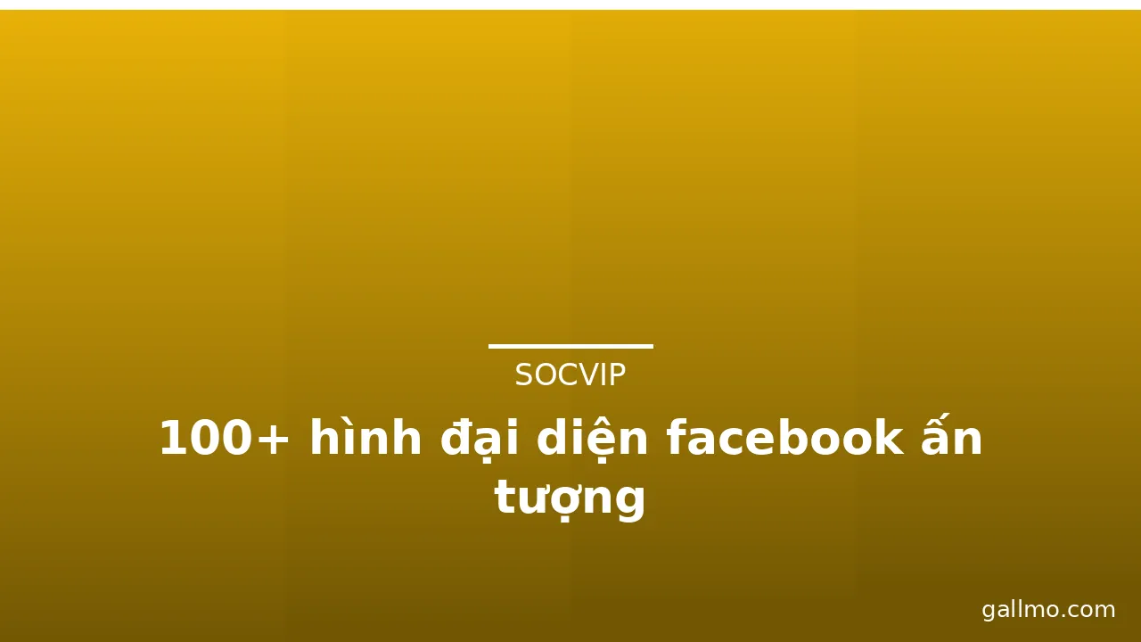 100+ hình đại diện facebook ấn tượng · ảnh 3