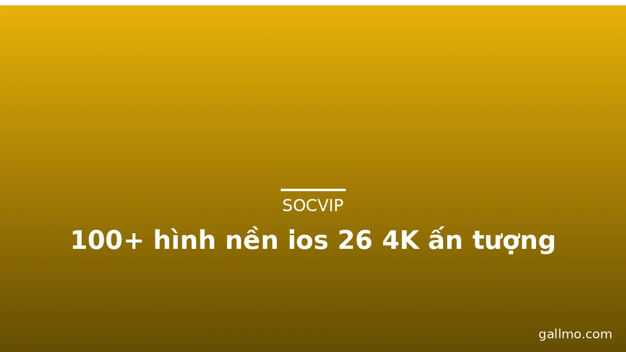 100+ hình nền ios 26 4K ấn tượng · ảnh 1