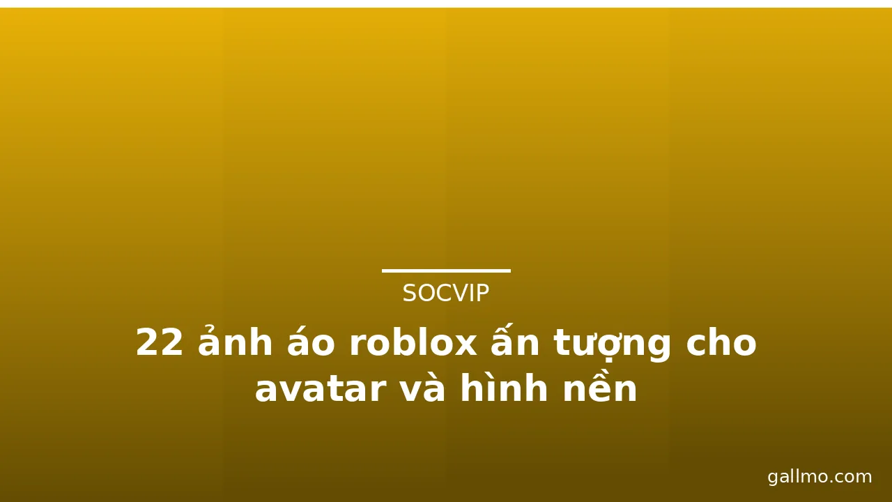 22 ảnh áo roblox ấn tượng cho avatar và hình nền · ảnh 1