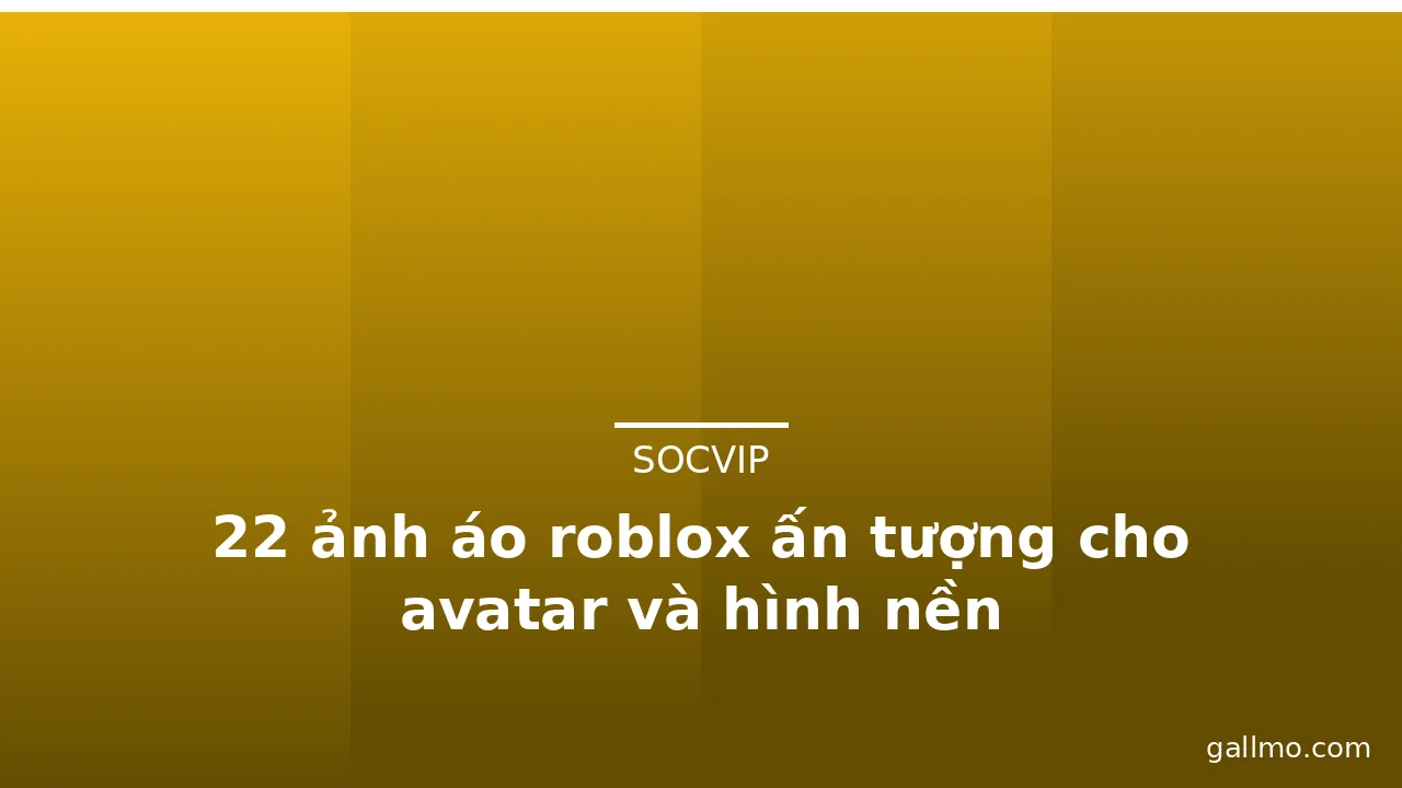 22 ảnh áo roblox ấn tượng cho avatar và hình nền