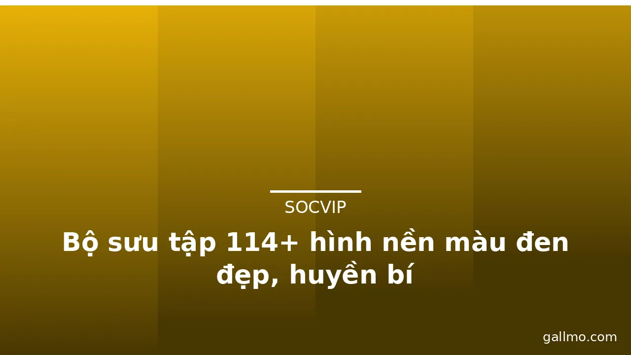 Bộ sưu tập 114+ hình nền màu đen đẹp, huyền bí · ảnh 1
