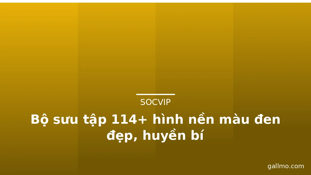 Bộ sưu tập 114+ hình nền màu đen đẹp, huyền bí · ảnh 2