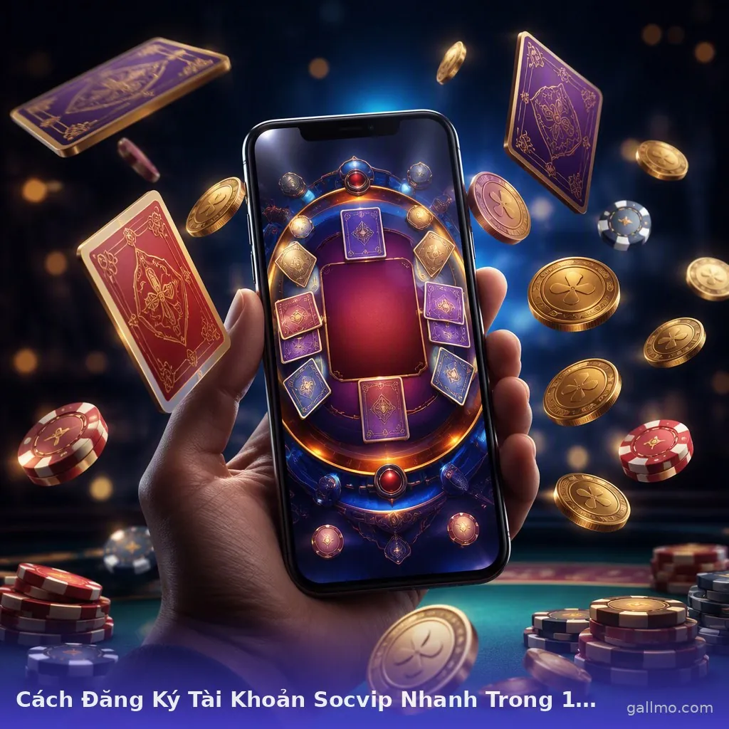 Cách Đăng Ký Tài Khoản Socvip Nhanh Trong 1 Phút