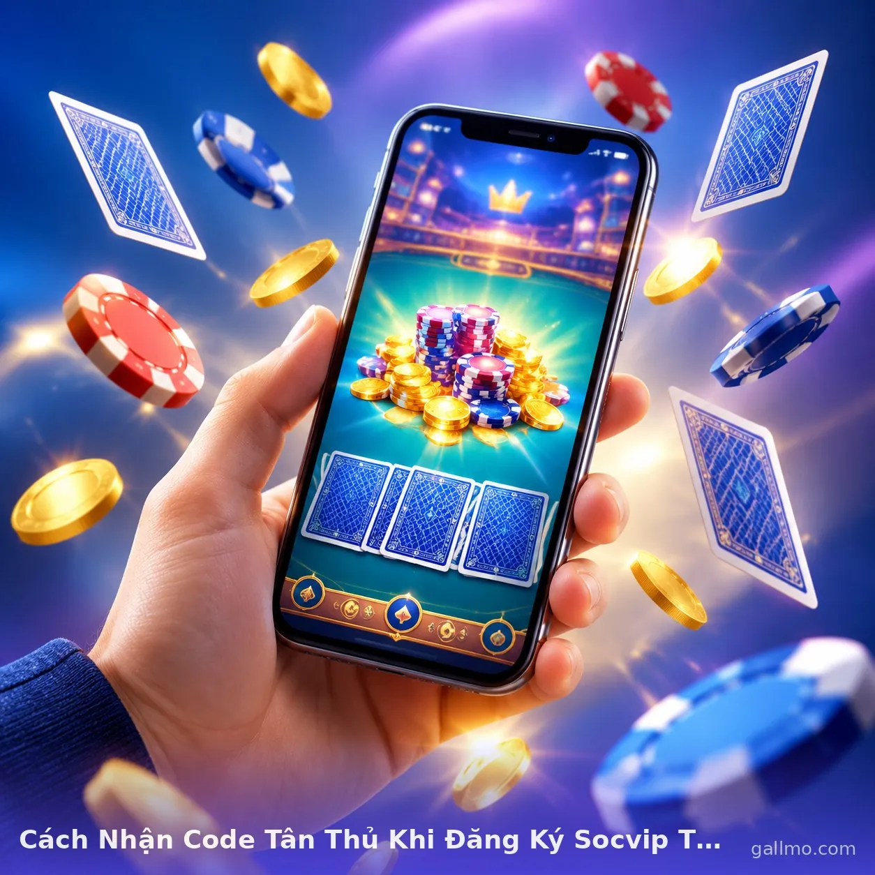 Cách Nhận Code Tân Thủ Khi Đăng Ký Socvip Thành Công — socvip · ảnh 1