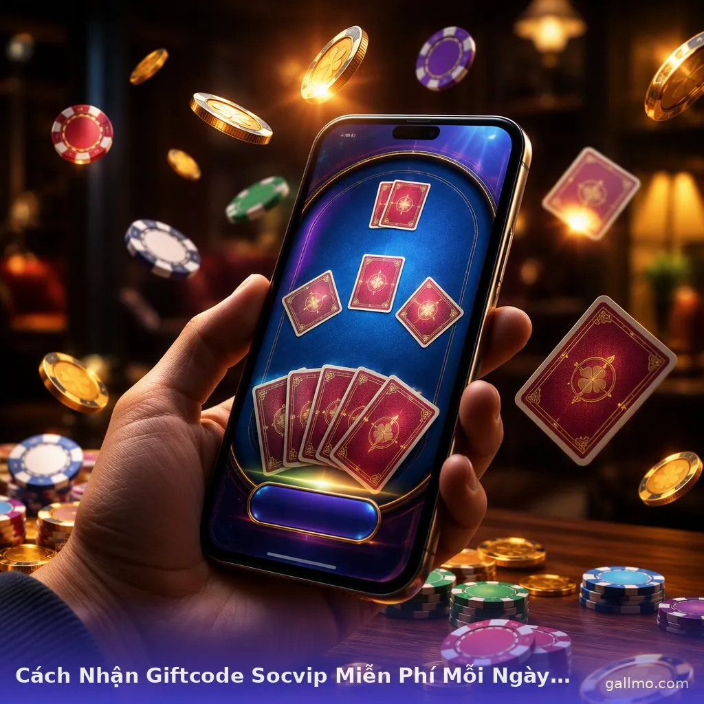 Cách Nhận Giftcode Socvip Miễn Phí Mỗi Ngày — socvip · ảnh 1
