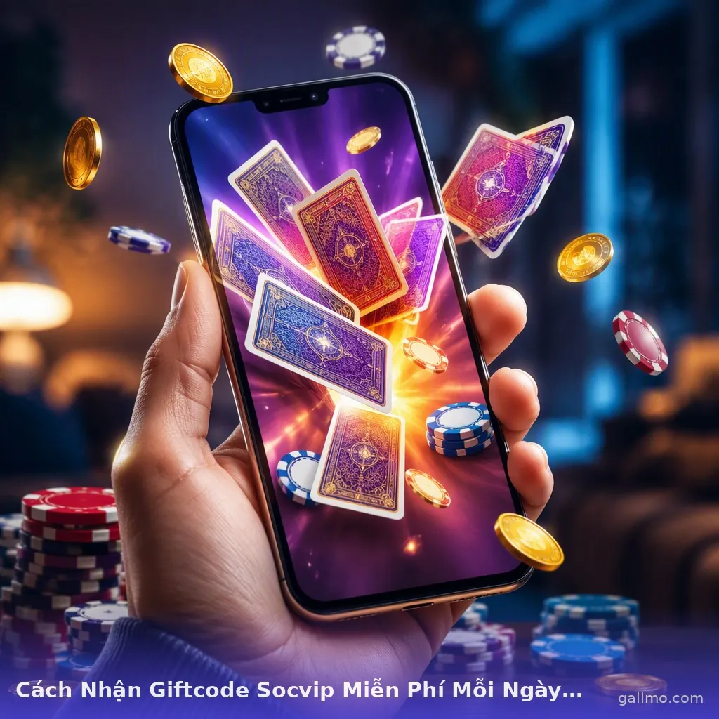 Cách Nhận Giftcode Socvip Miễn Phí Mỗi Ngày — socvip · ảnh 2