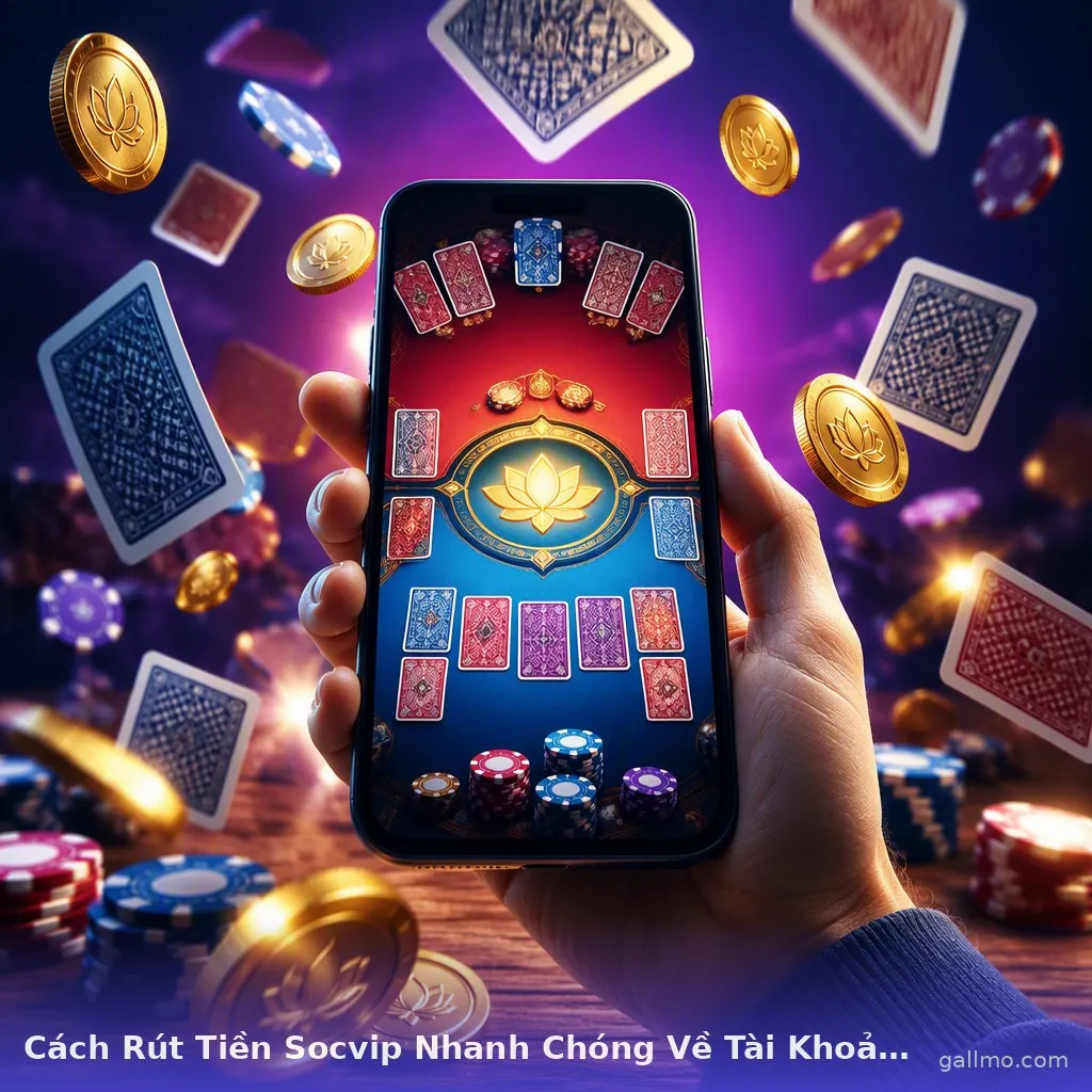 Cách Rút Tiền Socvip Nhanh Chóng Về Tài Khoản Ngân Hàng