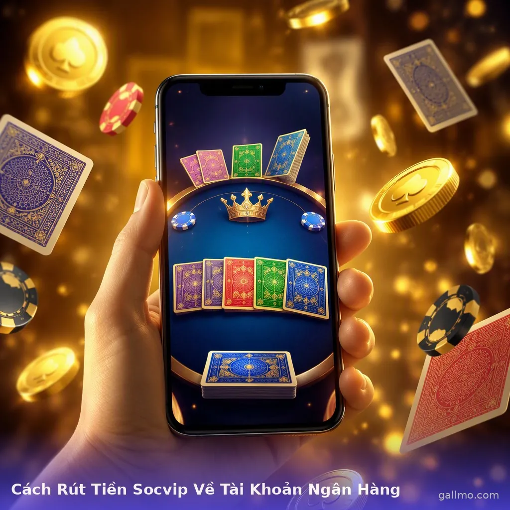 Cách Rút Tiền Socvip Về Tài Khoản Ngân Hàng
