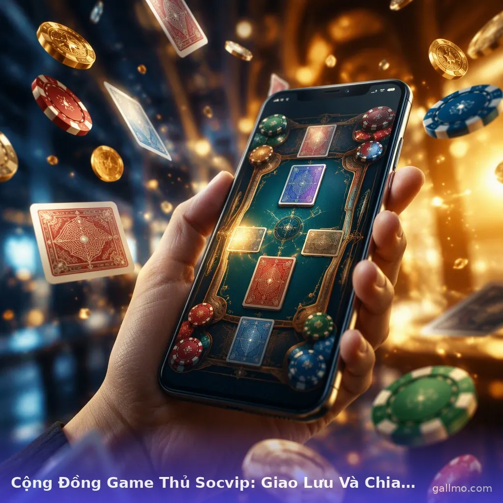 Cộng Đồng Game Thủ Socvip: Giao Lưu Và Chia Sẻ Kinh Nghiệm — socvip · ảnh 1