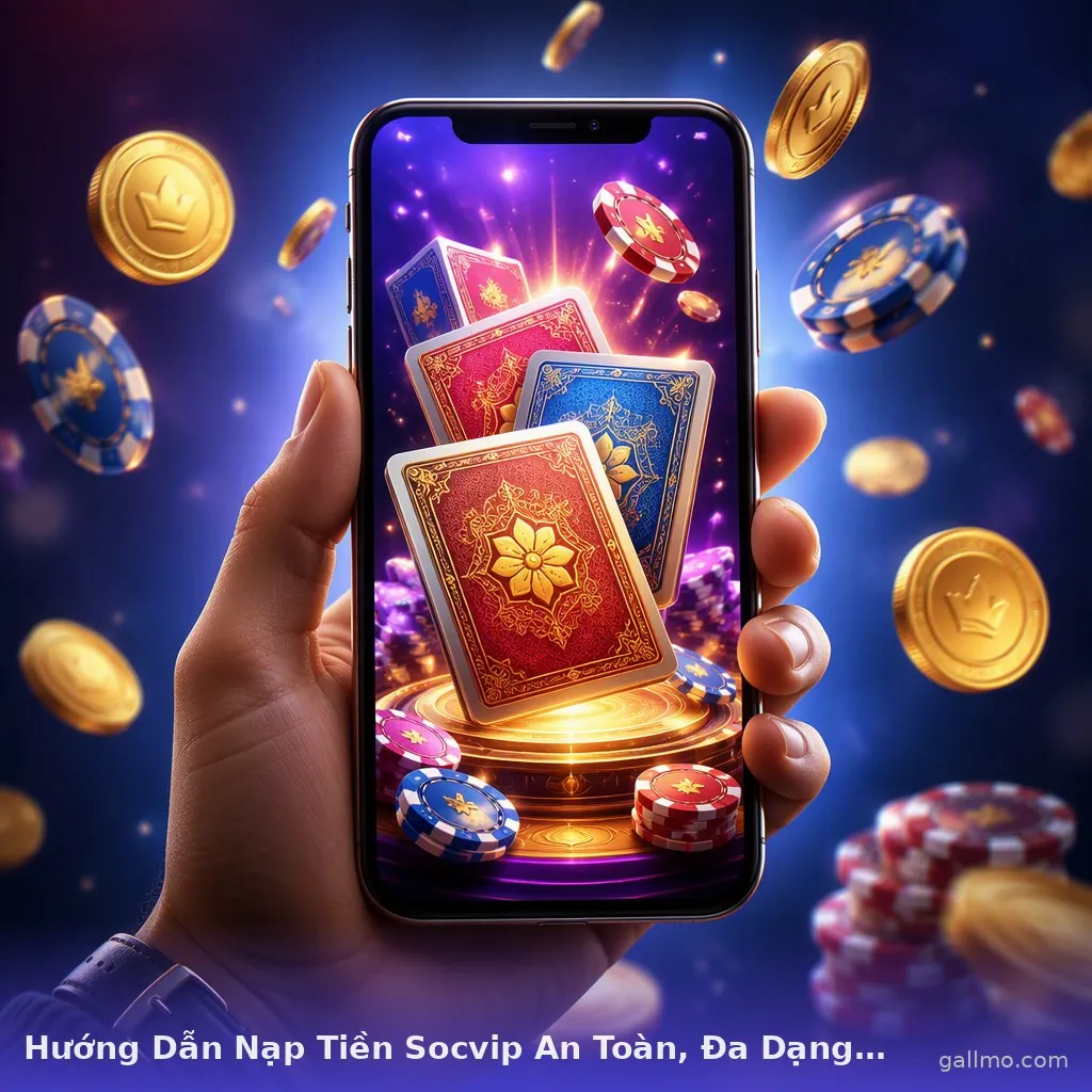 Hướng Dẫn Nạp Tiền Socvip An Toàn, Đa Dạng Kênh