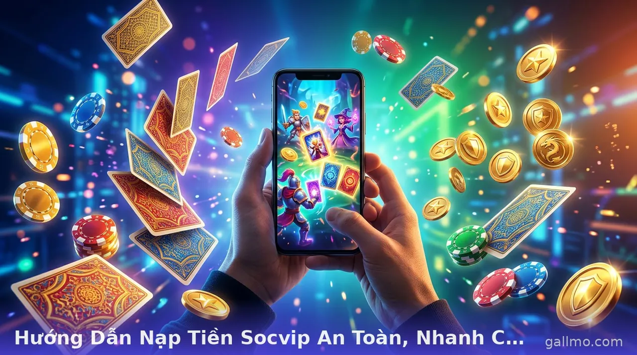 Hướng Dẫn Nạp Tiền Socvip An Toàn, Nhanh Chóng