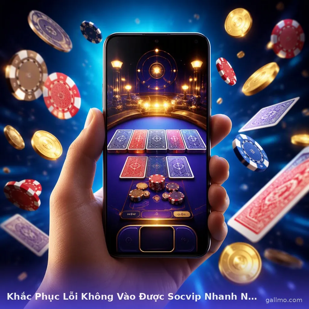 Khắc Phục Lỗi Không Vào Được Socvip Nhanh Nhất