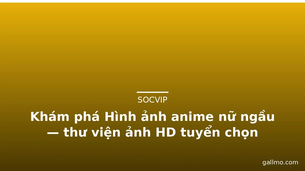 Khám phá Hình ảnh anime nữ ngầu — thư viện ảnh HD tuyển chọn