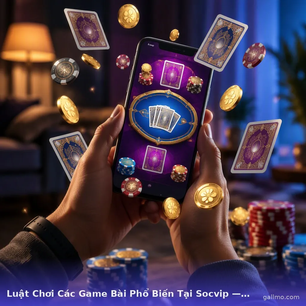 Luật Chơi Các Game Bài Phổ Biến Tại Socvip — socvip · ảnh 1