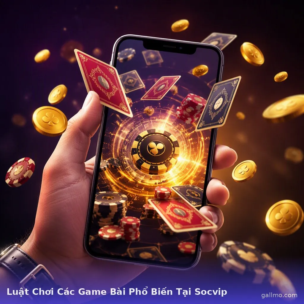 Luật Chơi Các Game Bài Phổ Biến Tại Socvip