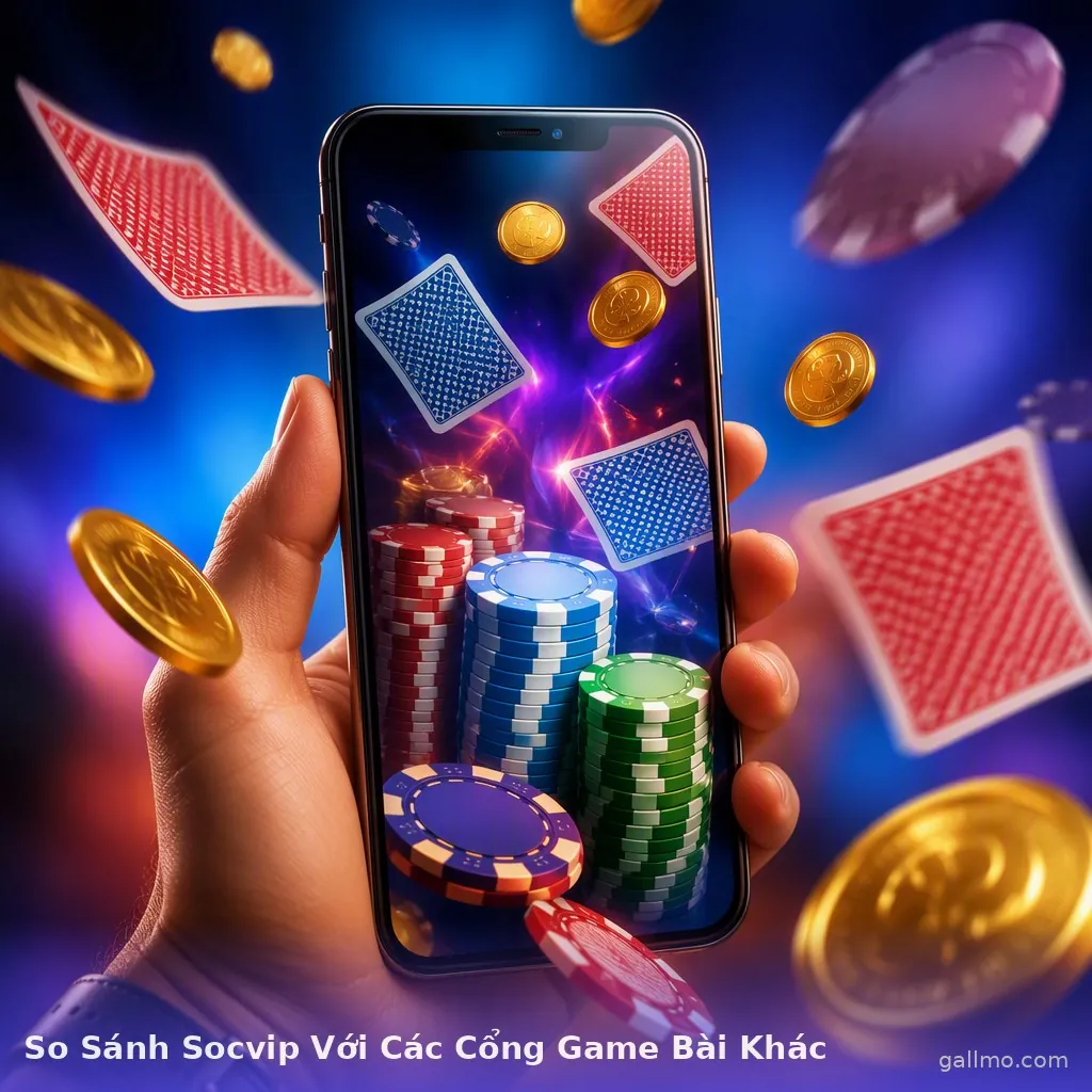 So Sánh Socvip Với Các Cổng Game Bài Khác