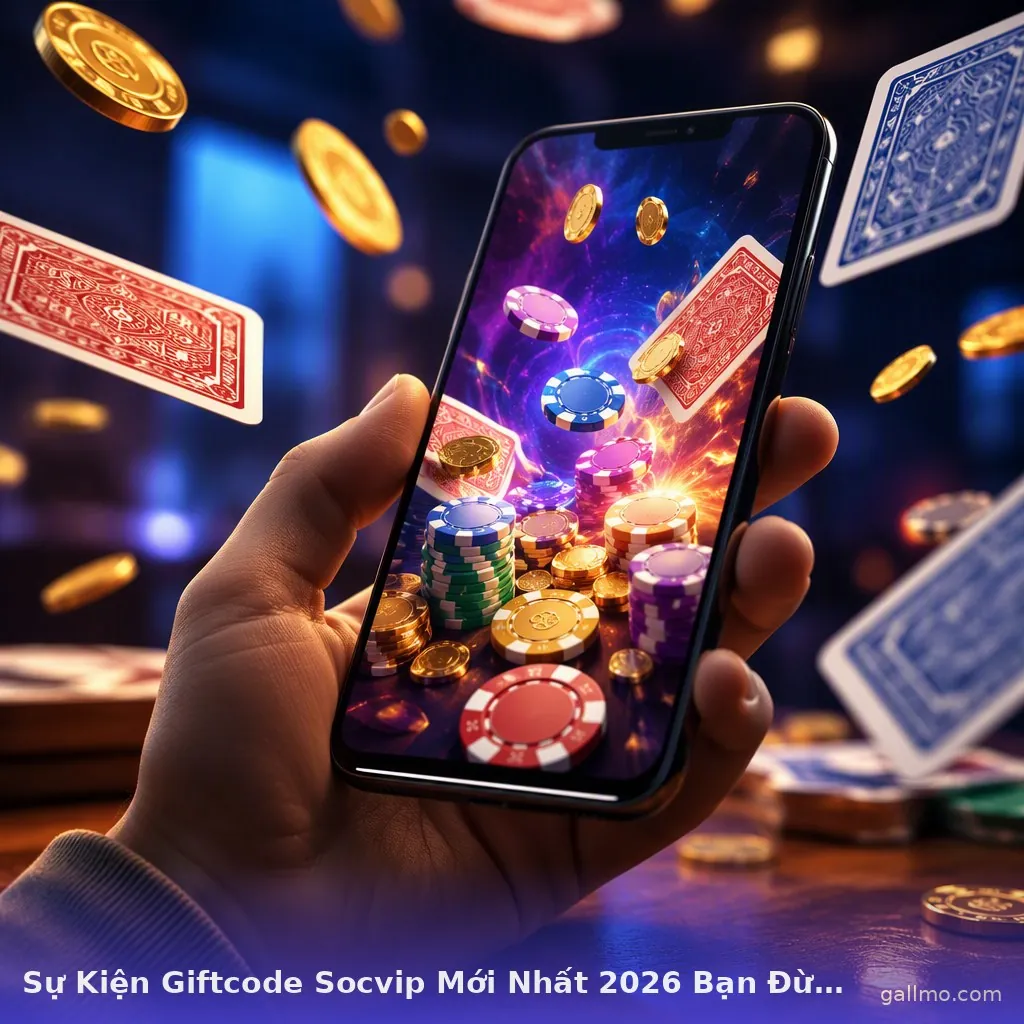 Sự Kiện Giftcode Socvip Mới Nhất 2026 Bạn Đừng Bỏ Lỡ — socvip · ảnh 1