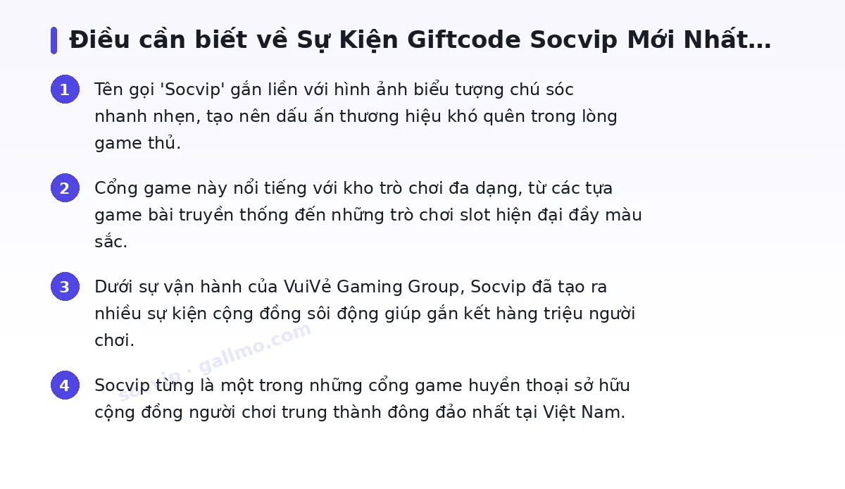 Những điều cần biết về socvip