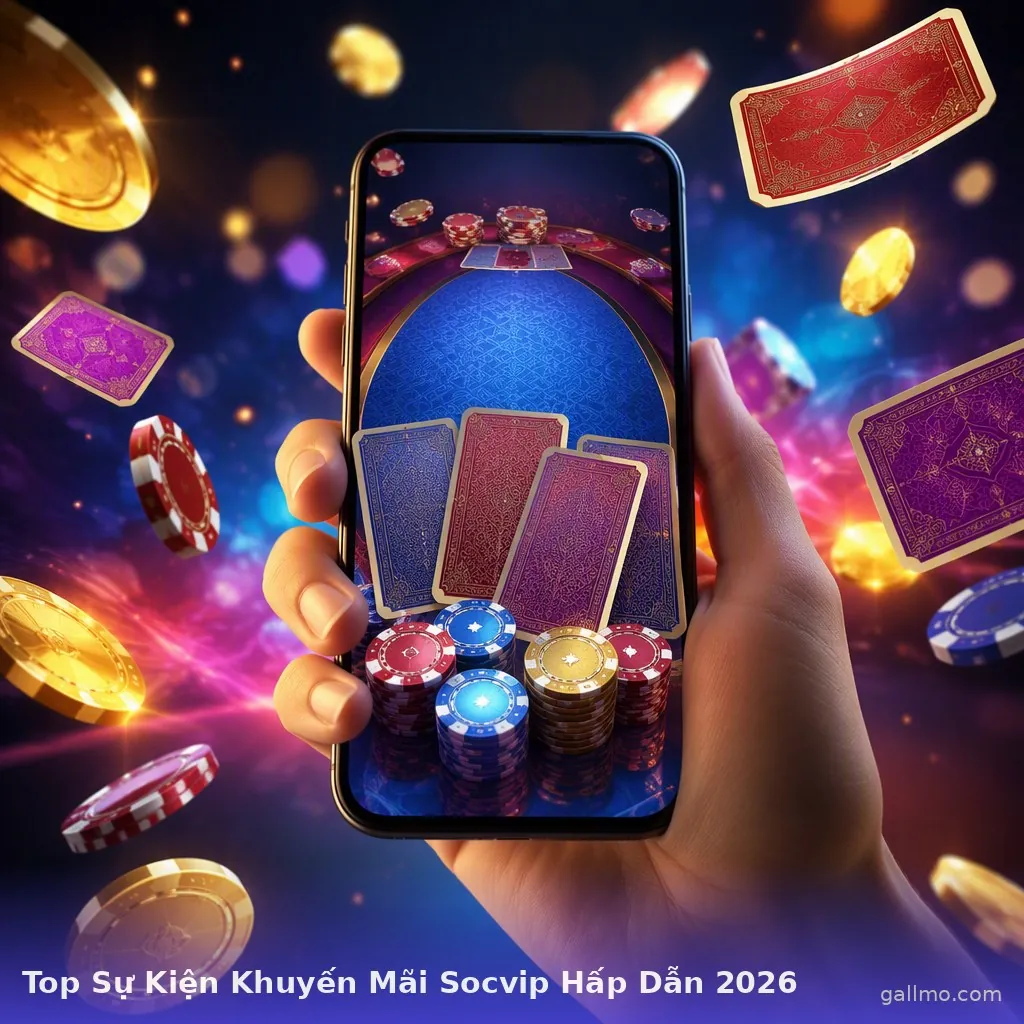 Top Sự Kiện Khuyến Mãi Socvip Hấp Dẫn 2026