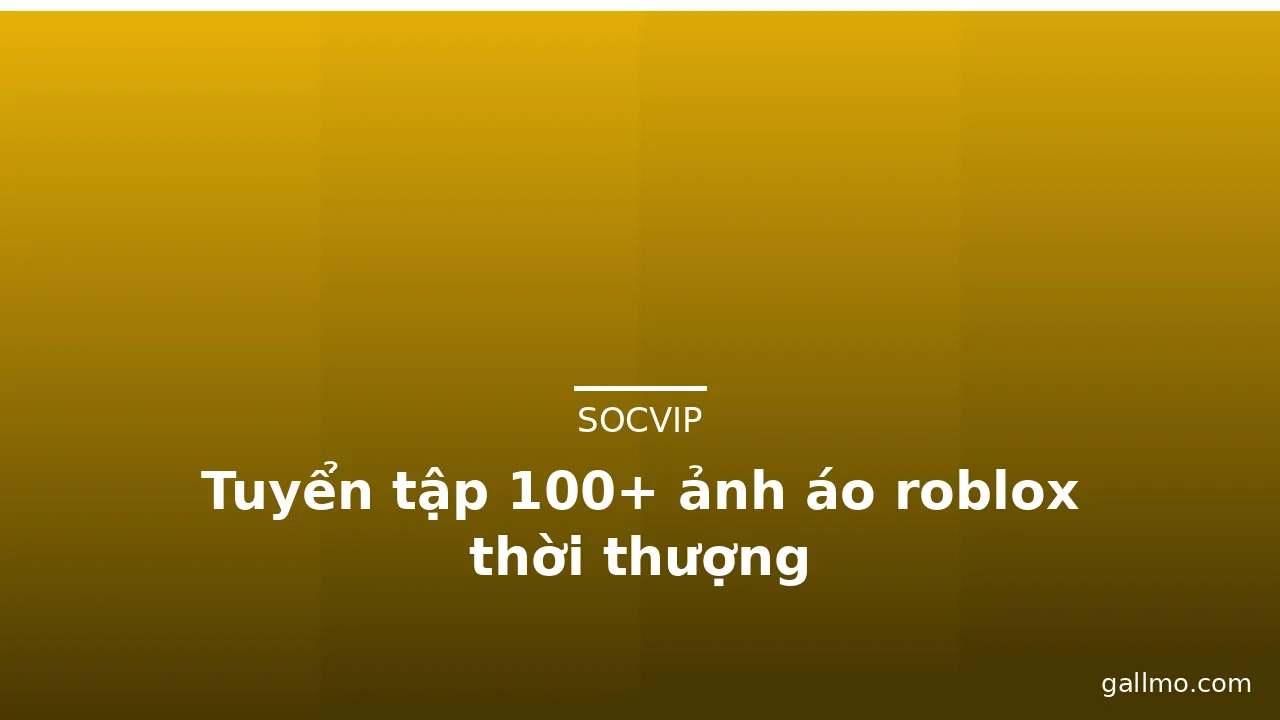 Tuyển tập 100+ ảnh áo roblox thời thượng · ảnh 1
