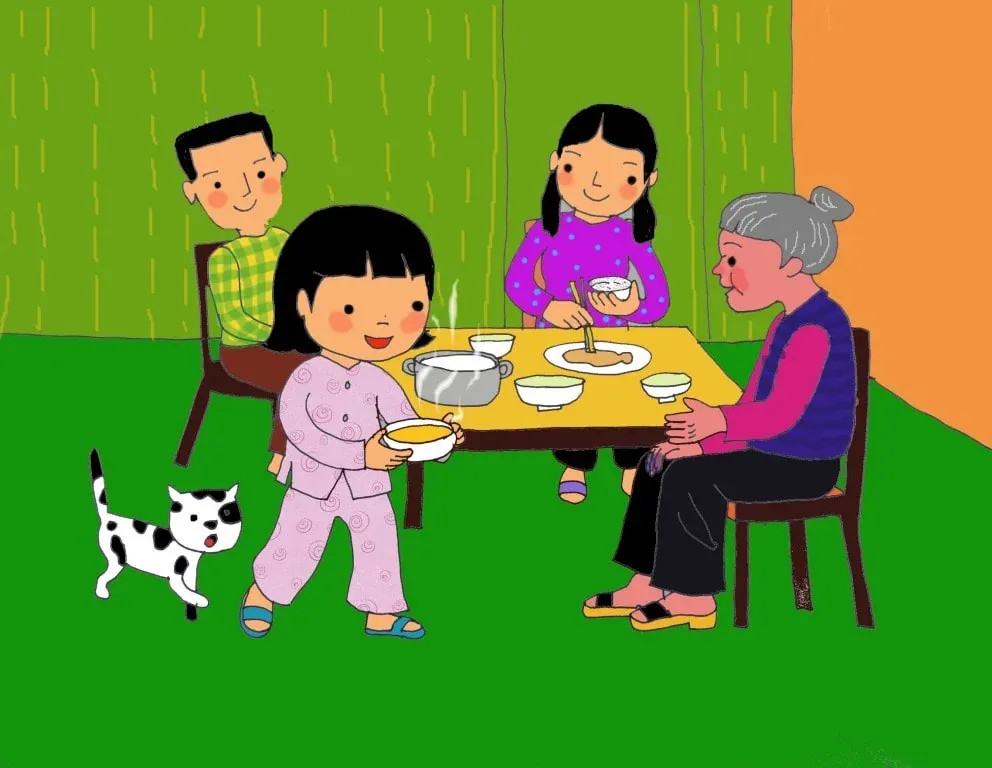 Ý Tưởng Vẽ Tranh Gia Đình Đẹp Và Ý Nghĩa Cho Mọi Không Gian Sống · ảnh 2